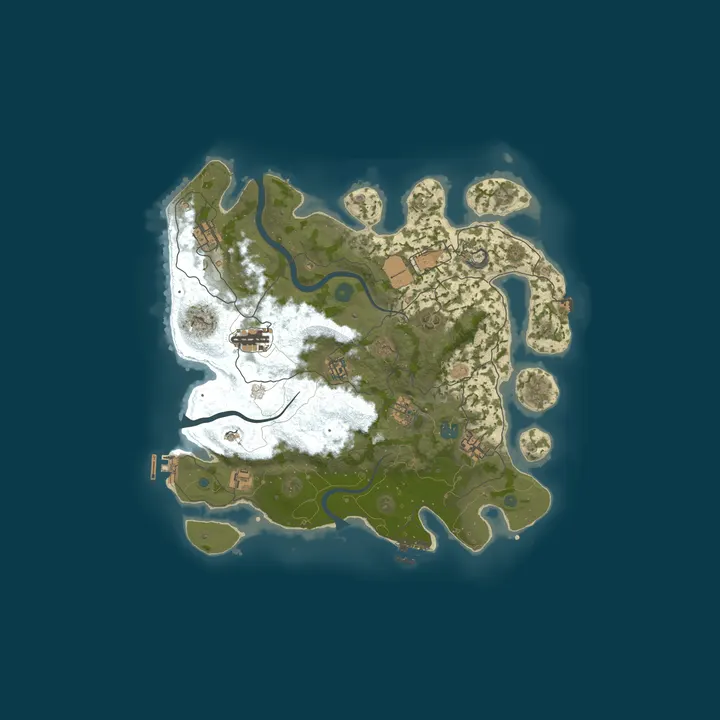 Map of BEDROCK | NO LIMIT | [PvP] Wipe 07.10