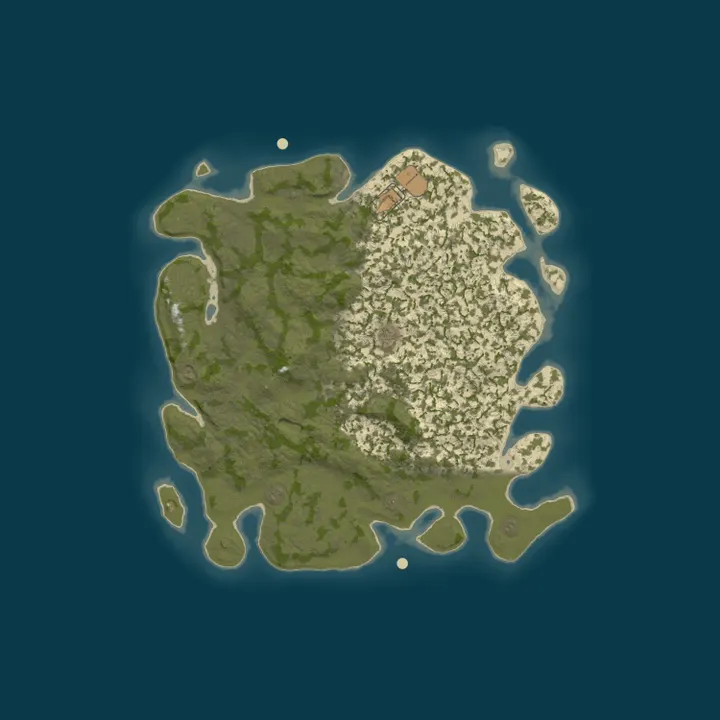 Map of BAIDEN RUST X1000000000 |NoLimit|PVP|FUN|KITS|RU|EU|AIM|BED|BRO