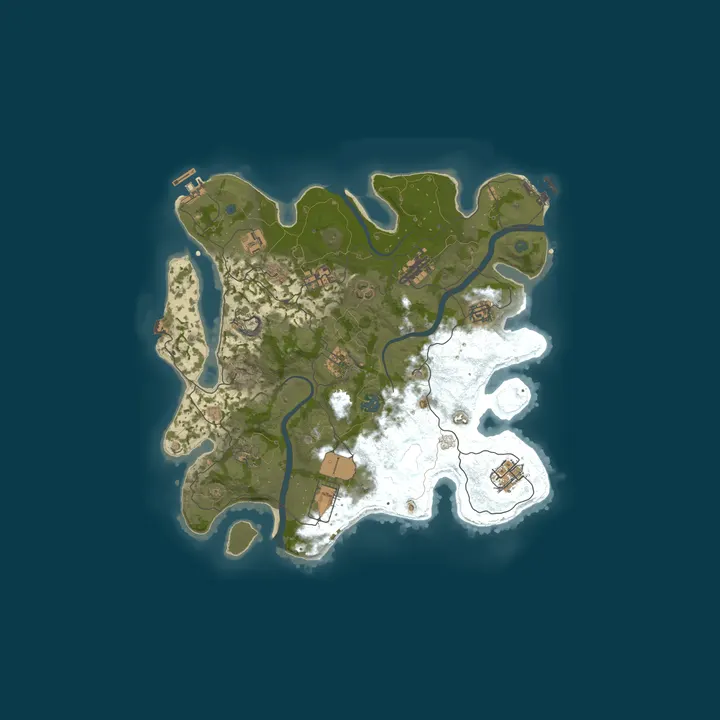 Map of [RU] RUSTCOLA #6 X5+ LOOT+ MAX 3| ВАЙП 09.10