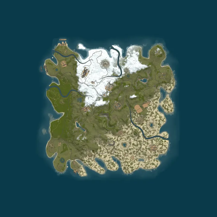 Map of DEEP RUST 5X |MAX 8|COIN|LOOT +|