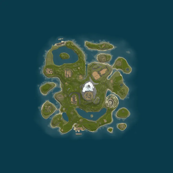 Map of Taigon Rust Server