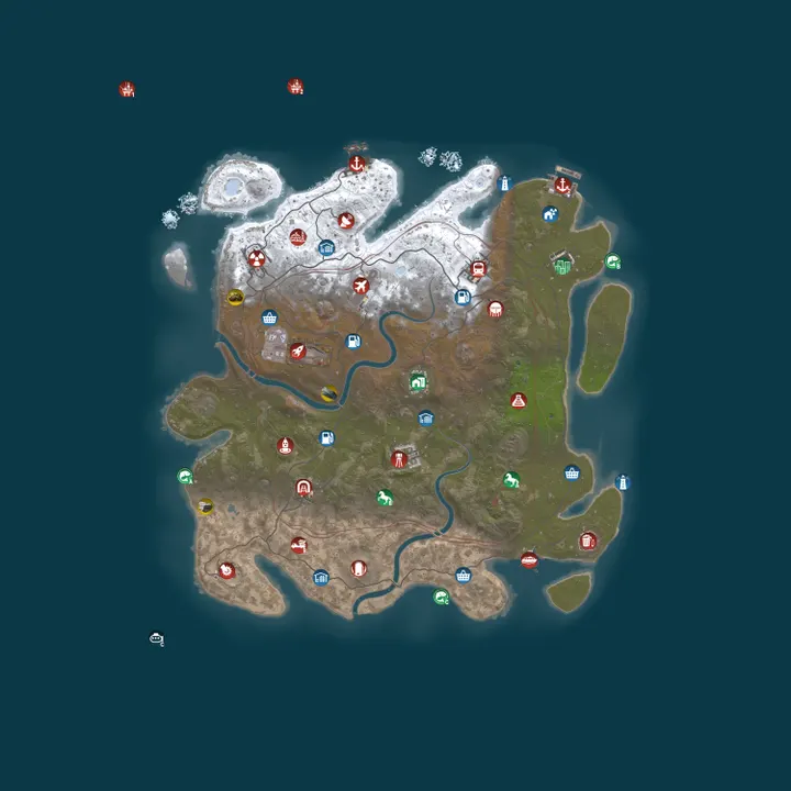 Map of Magic Rust #10 — Modded 2x (Solo/Duo/Trio) | Baйп 12.10