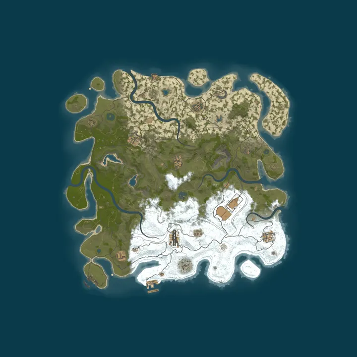 Map of VEGAS RUST # [Для новичков] X2 # Max5 Moscow
