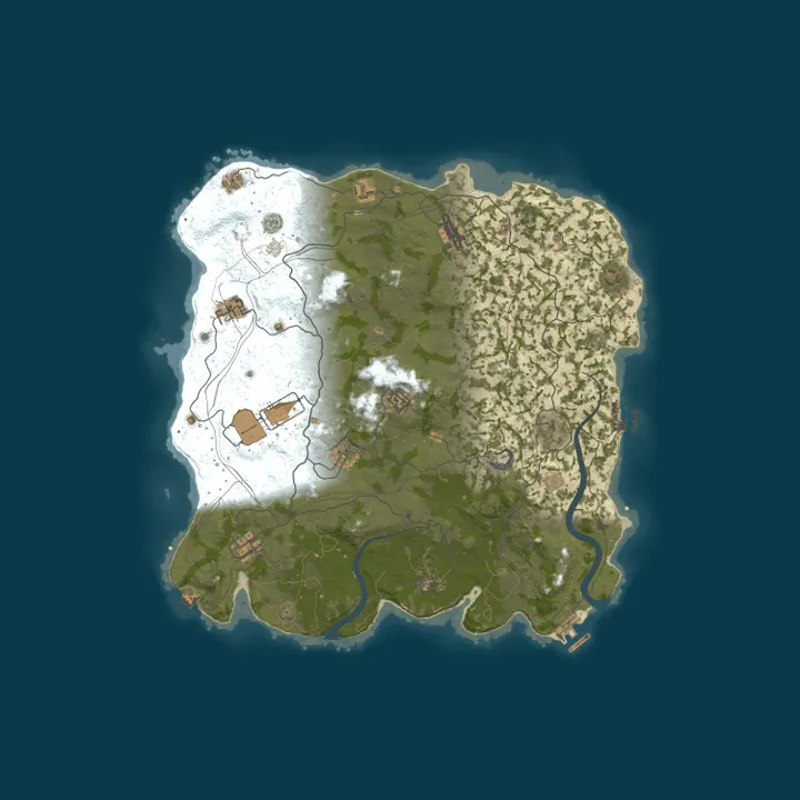 Map of My Untitled Rust Server