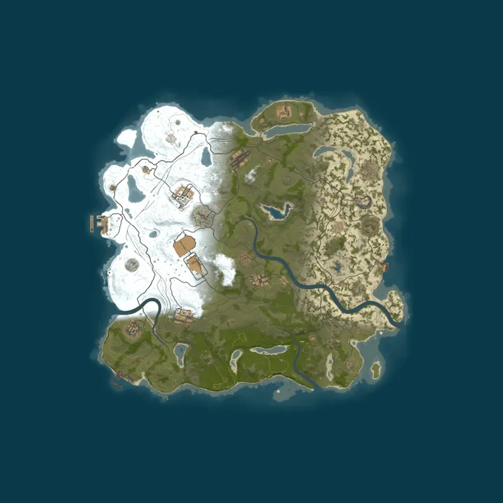 Map of EU Limitless 2x Monthly Solo/Duo | No BP Wipes|Noob Friendly|x2