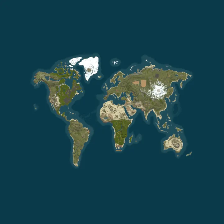 Map of AnarhySPb The Earth - Apocalypse
