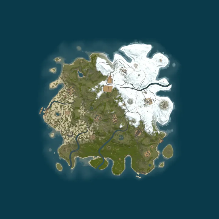 Map of Renegades PVE | 3x | Modded | Raid | Skills