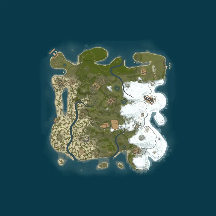 Map of Black Star US | Solo Only | 2x | Softcore | Solo | Thursday
