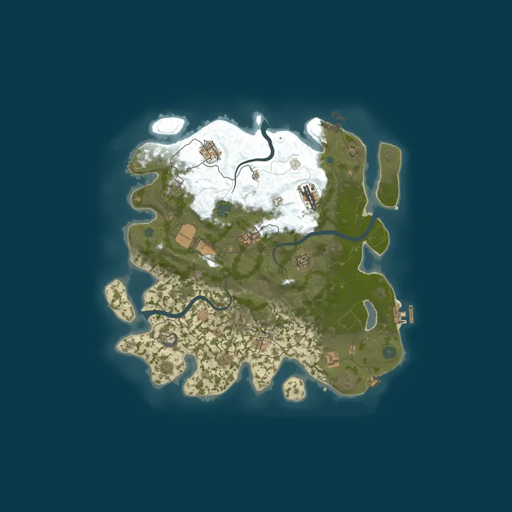 Map of Rusty RPG | PVE | XP | Skills