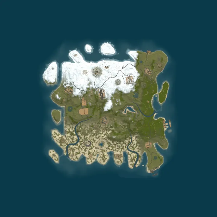 Map of tespoom