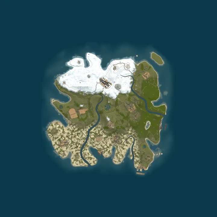 Map of KAZANRUST X2 [MAX 3] DLC WIPE 2.10