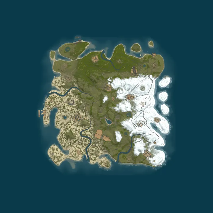 Map of 404 RUST 2Х|ДЛЯ НОВИЧКОВ|EU MAIN 11.10