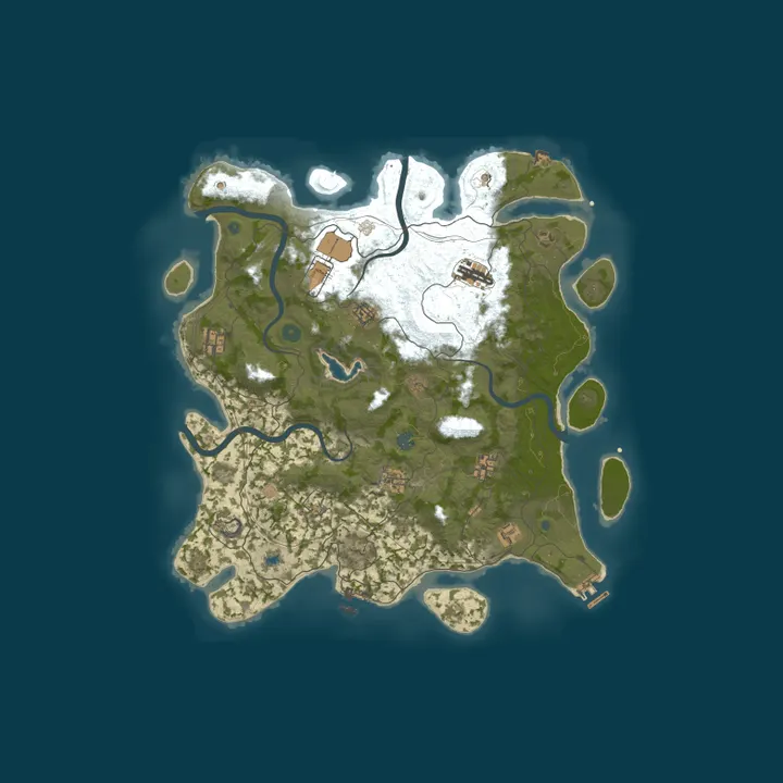 Map of RUST FUNs x50-x100 LOOT+ ДЛЯ НОВИЧКОВ