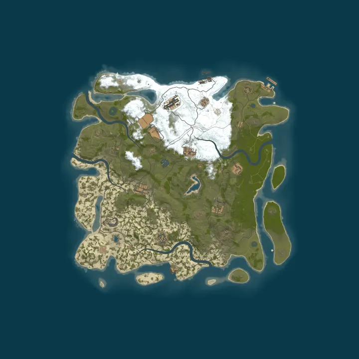 Map of MEGA RUST  [ X2 |