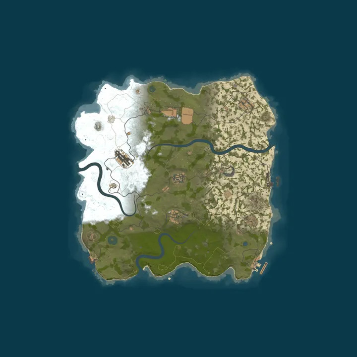 Map of STRAVOS 3x - NA Thursdays |Solo Only|LootX3|