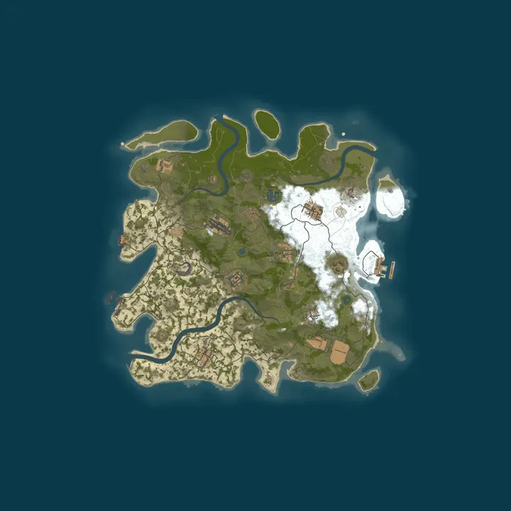 Map of 【独行侠】5倍|10.9新档|单双人|爆枪|月清蓝图