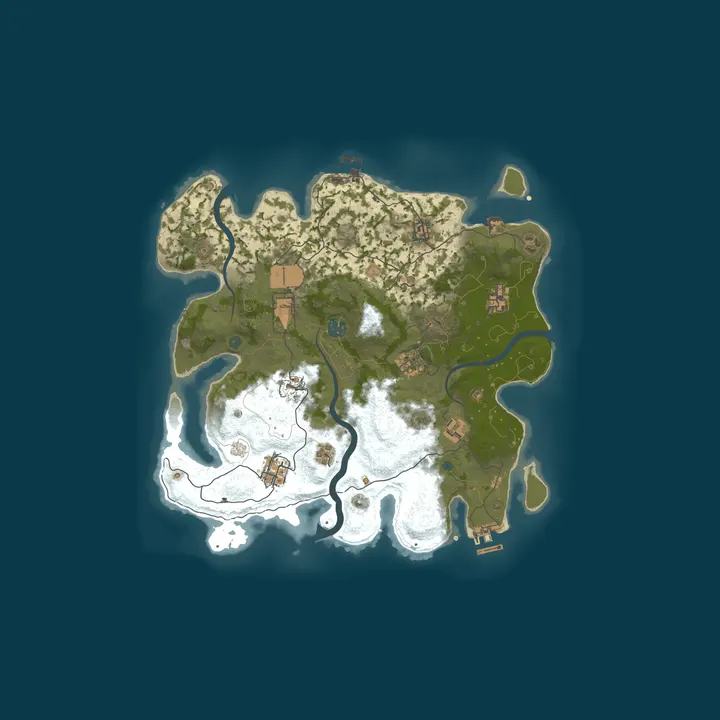 Map of TheCove.GG｜原版｜孤勇者｜独狼｜10.24号14:00清档