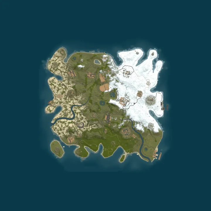Map of 【极光】100000000倍|枪战|礼包|建造|新手入门
