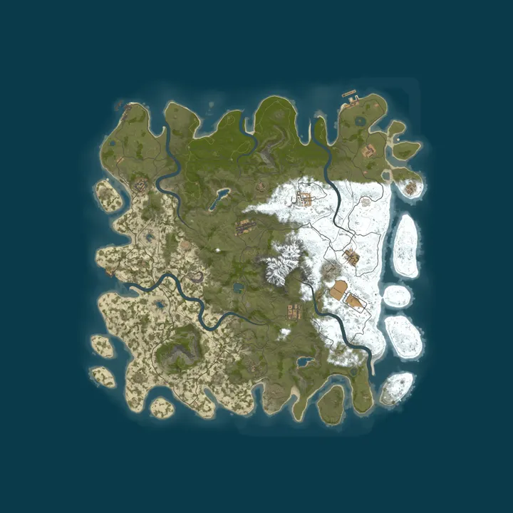 Map of 曜启测试服