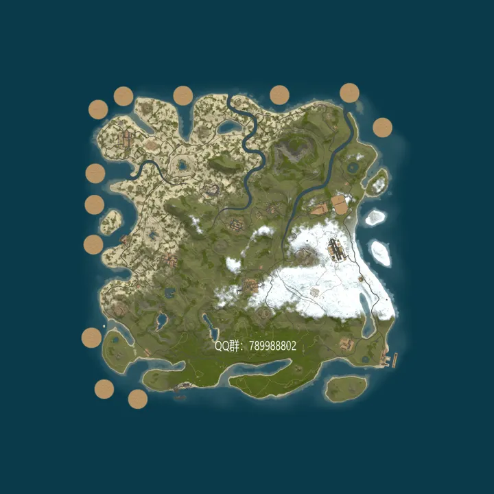 Map of 土豆/PVE/10倍废/等级强化/抽奖礼包/死亡不掉