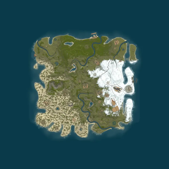 Map of Outpost 51: Restricted Area