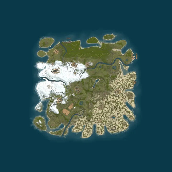 Map of Warrior Romania | Monthly Vanilla