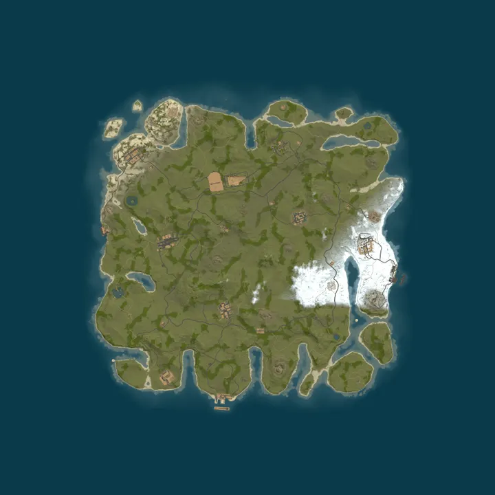 Map of TEST RustDecay | BILD Kill | No Raid TEST