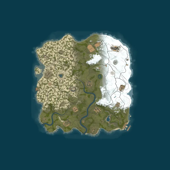 Map of WEREWOLF GAMING.CO Test