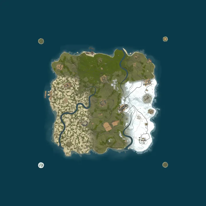 Map of Rustoria.co 13/10 - 10X | No BPs | Kits | Shop -> JUST WIPED