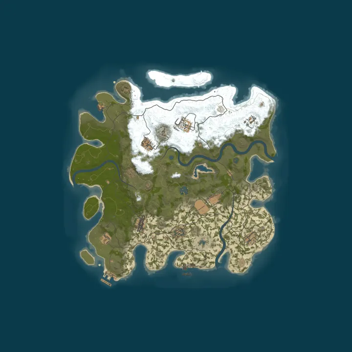 Map of Snow Land 2.0