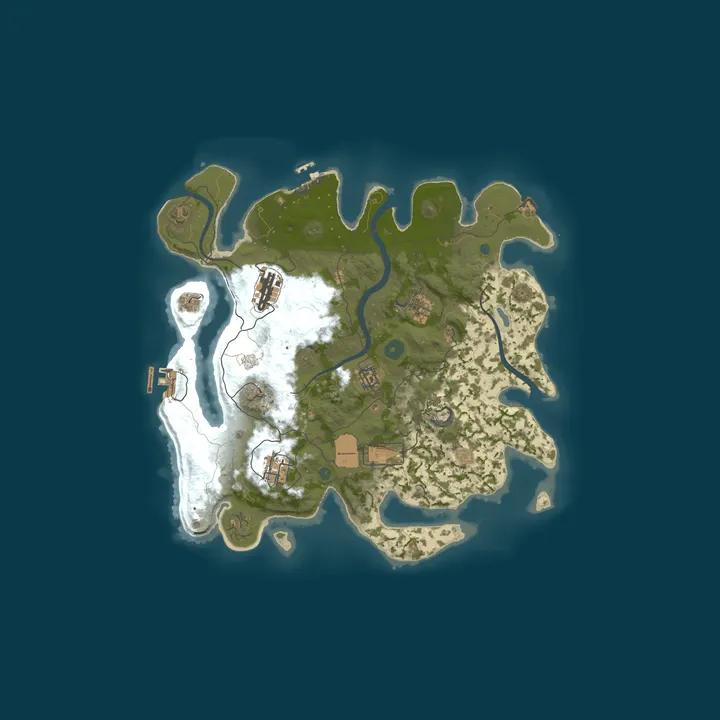 Map of Bustabar Dev Server