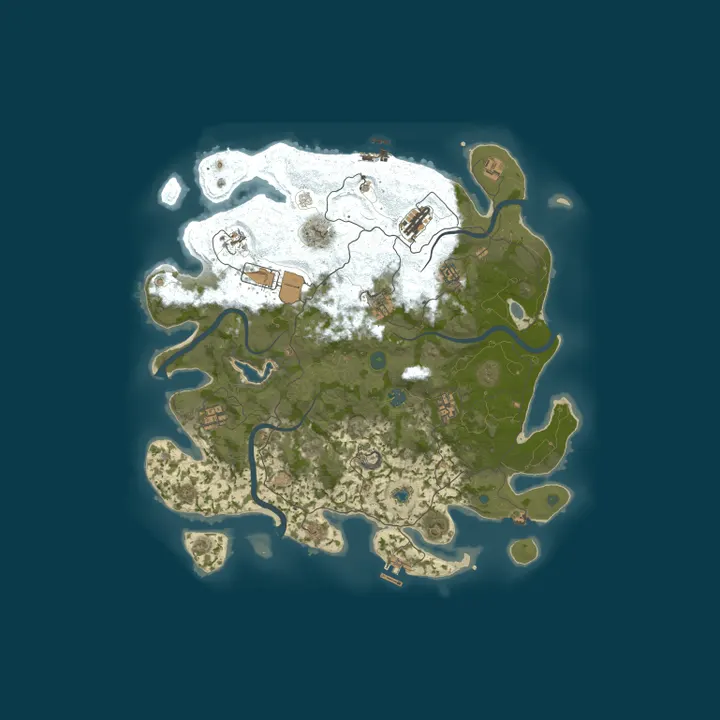 Map of x5 URAL RUST | КЛАССИКА  | CLASSIC |