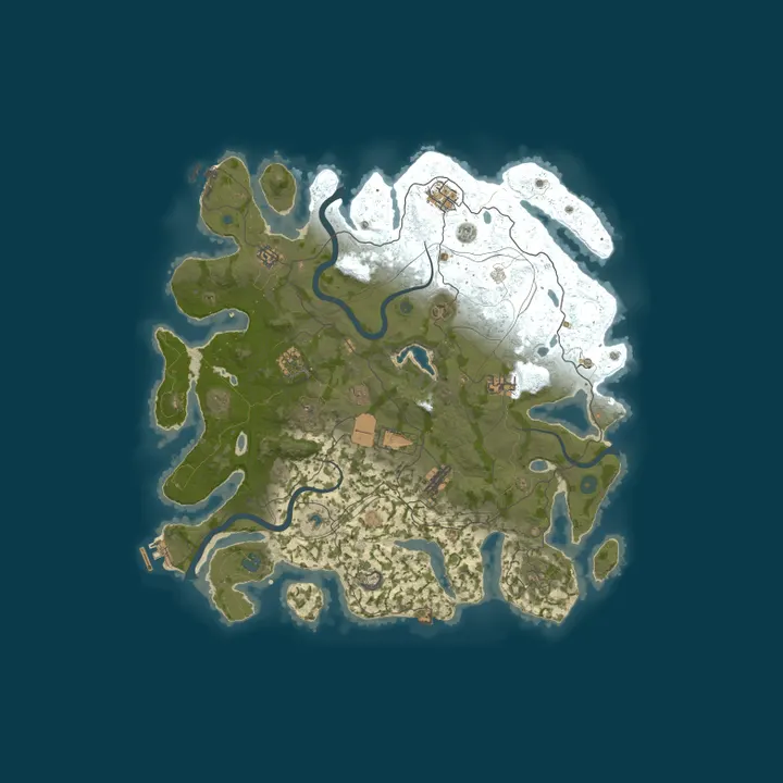Map of GENESIS 5X RUST |All BPs|Skinbox|Shop|Events October Update