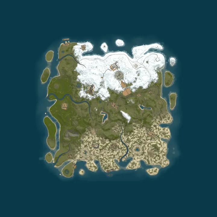 Map of #2[烂番茄公益] - PVP | 原倍 | 月清蓝图 | 仿官