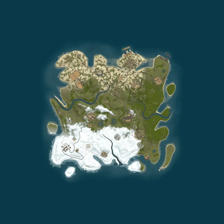 Map of [SEA] Gamebliz Vanilla Server