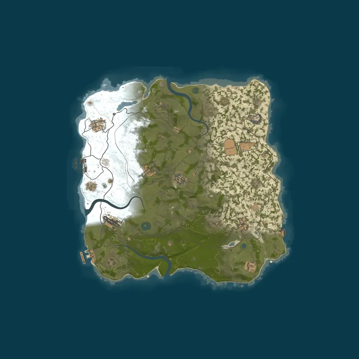 Map of RustVikings | Solo/Duo/Trio | Thursdays | FULLWIPE 08/10 17:00C