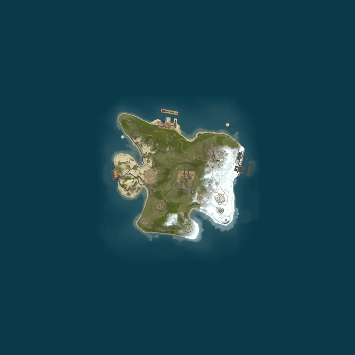 Map of SUNSET RUST | MAX5 | X5 | HARDPVP | КИТЫ