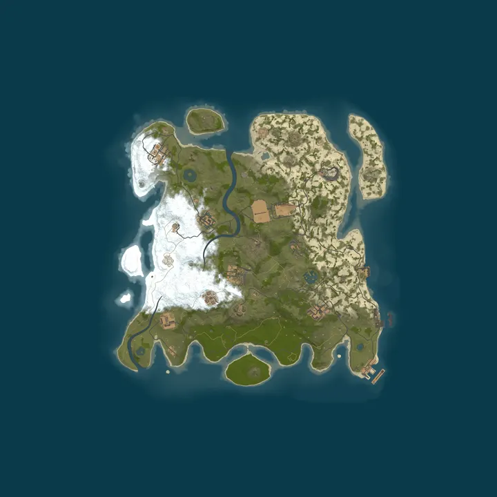 Map of #2 RAIDCORE X1000000 | FPS++ | TP | KIT | HOME | WP08.10