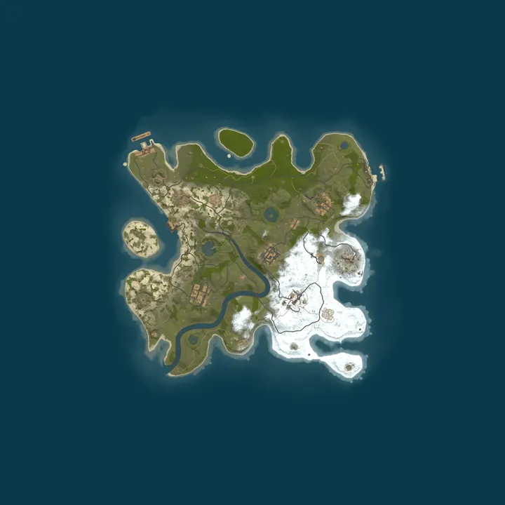 Map of MCRS Aux01 Test Server