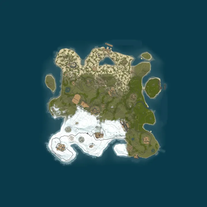 Map of Legionnaire Gaming PvP 5x - Coming Live Nov 5, 2026