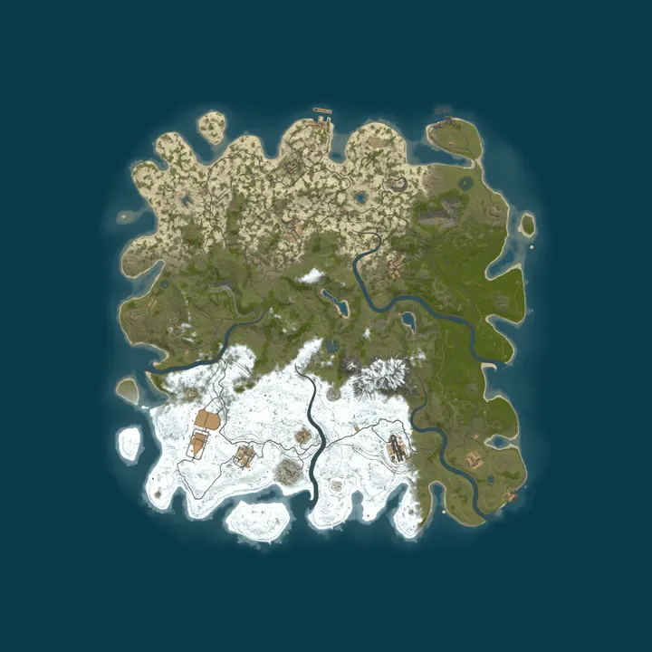 Map of 【旧梦PVE】 萌新学习 | 原版养老 | 禁抄家打架