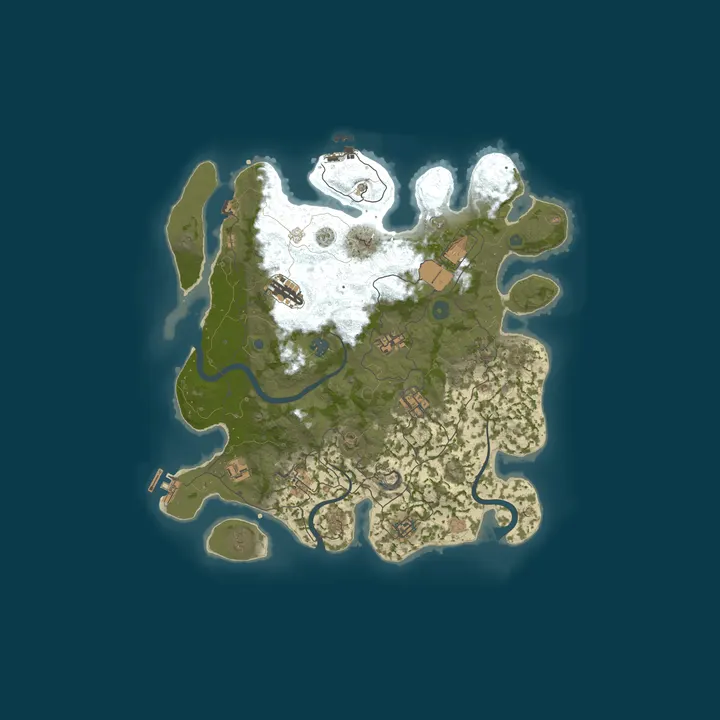 Map of FarEast Rust Классический
