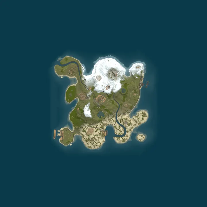 Map of Rust Test Server Tirikov