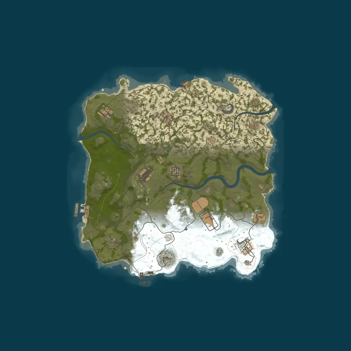 Map of TemplarGaming EU 10x Swift Solo/Duo Loot++|PvP|MyMini|SkinBox|x