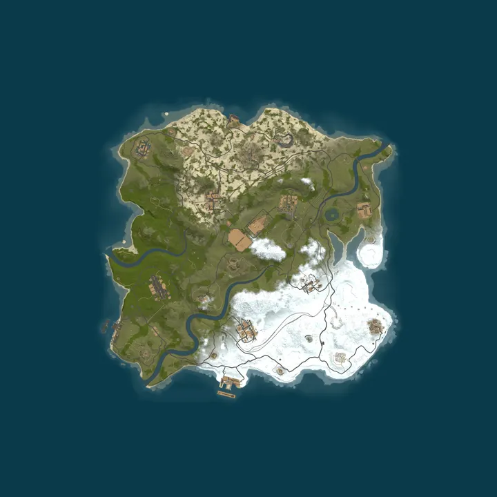 Map of [LATAM] www.pandarust.ar Vanilla | WIPE 8/10 17hs