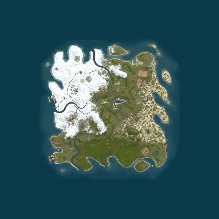 Map of [EU] White | Vanilla Solo/Duo | JUST WIPED