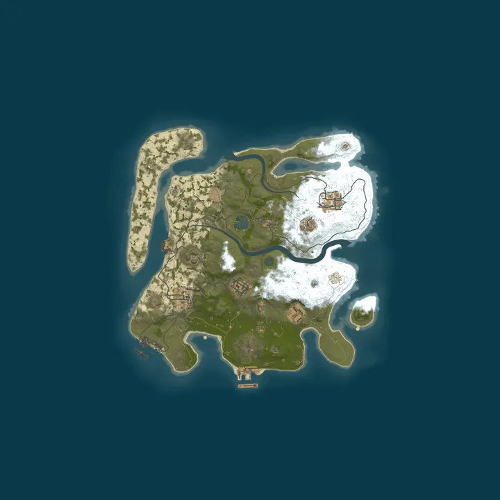 Map of RustSpain.com | Staging Branch (Full Wipe 11.07 07/11)
