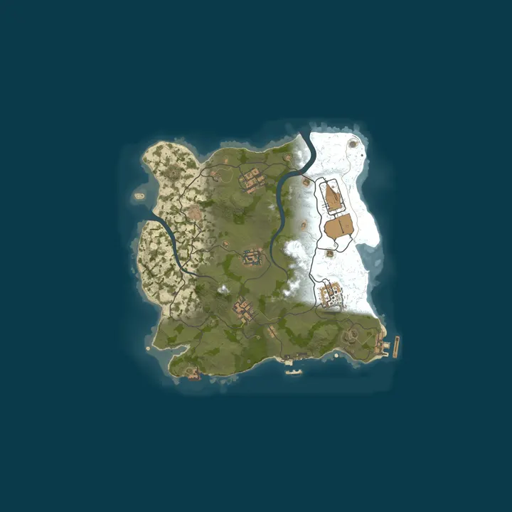 Map of SwedenRust - 2x Vanilla - Fridays 18:00 - Just Wiped