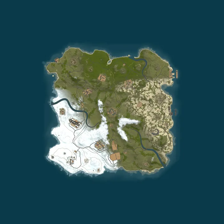 Map of MERCI RUST X2 | CLASSIC+ | WIPED 09.10