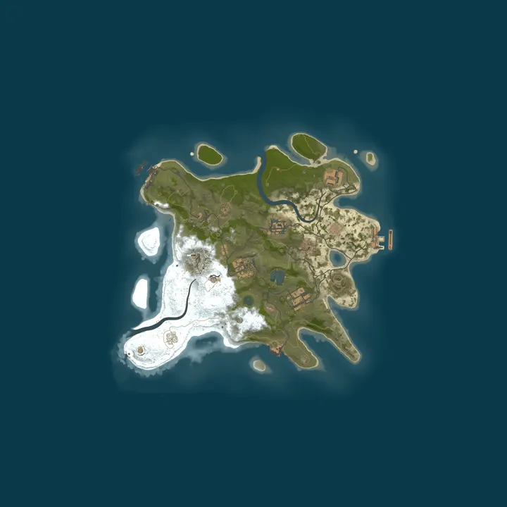 Map of HAPYCH RUST [ NOLIMIT | 2X ] 08.10